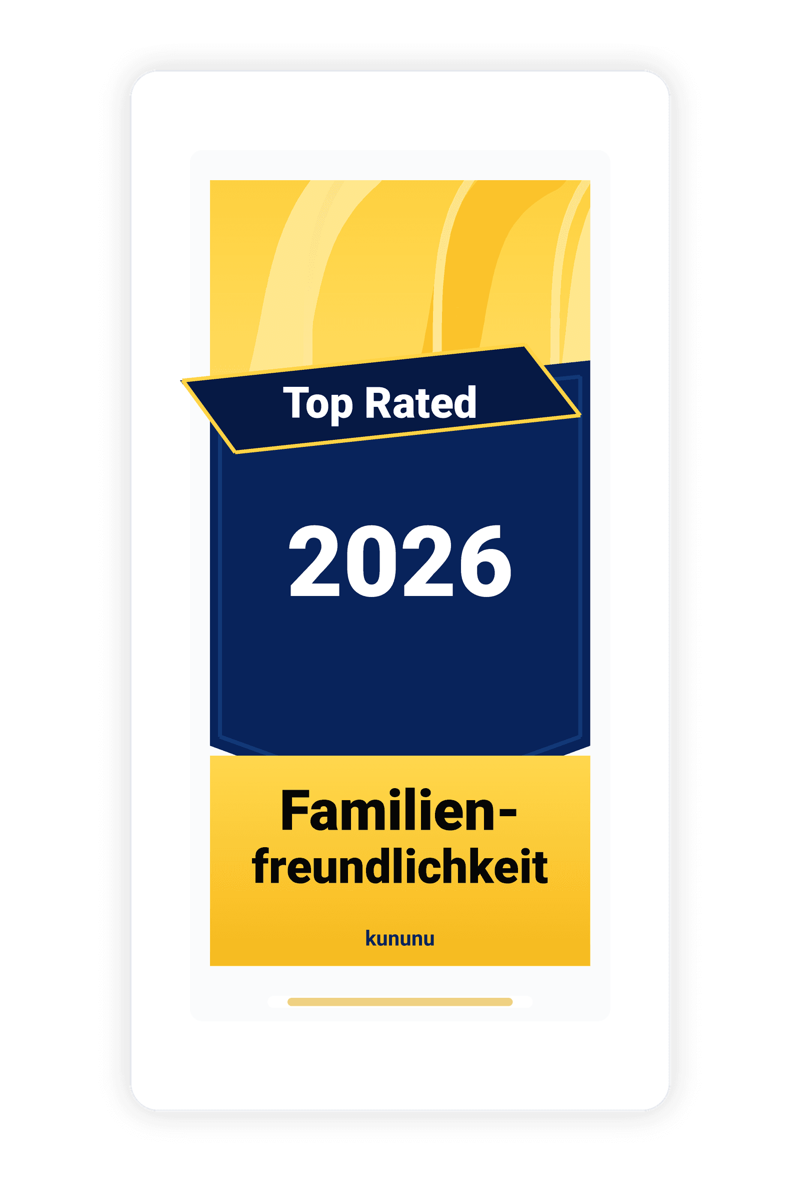 kununu Top Rated 2026 – Familienfreundlichkeit